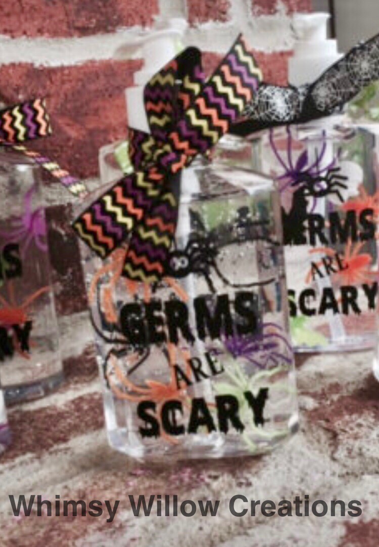 Halloween Boo Bag Germs are Scary DIY Craft