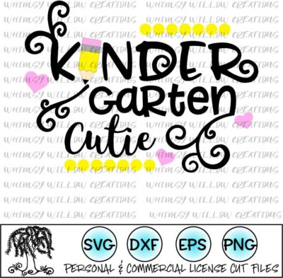 Kindergarten Cutie SVG