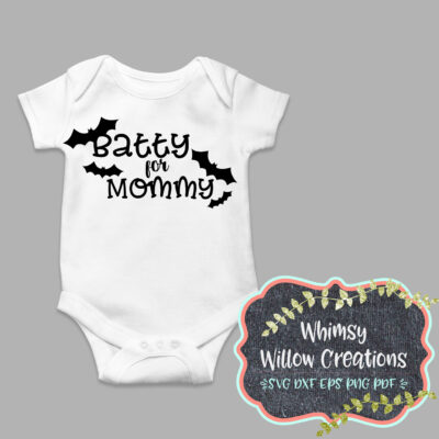 Batty for Mommy SVG