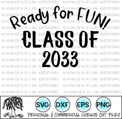 class of 2033 svg