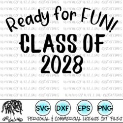 Class of 2028 SVG