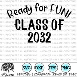 Class of 2032 SVG