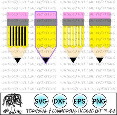 Short Pencils SVG