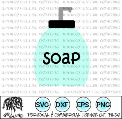 Soap Bottle SVG