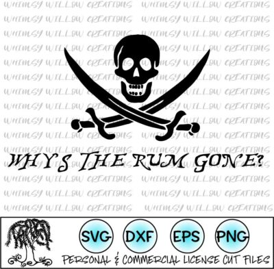 Why's The Rum Gone SVG